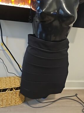 Love Culture Black Bandage Pencil Skirt